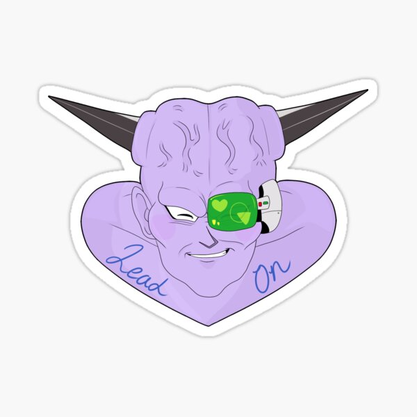 Item preview, Motivational Ginyu Force Sticker: Captain Ginyu designed and sold by stonedhellhound.