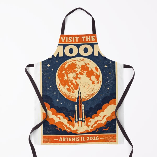Item preview, Artemis II  Vintage poster  designed and sold by wilnickvisuals.