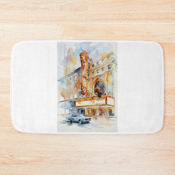 Item preview, Chicago Theatre Watercolor designed and sold by caracatita75.