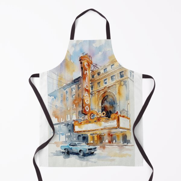 Item preview, Chicago Theatre Watercolor designed and sold by caracatita75.