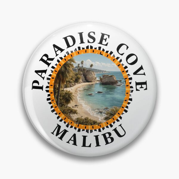 Item preview, Paradise Cove - Malibu (with Black Lettering) designed and sold by VelvetRoom.