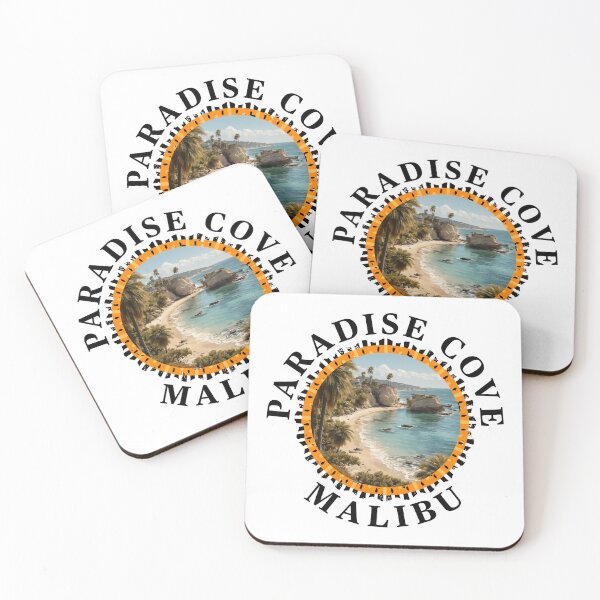 Item preview, Paradise Cove - Malibu (with Black Lettering) designed and sold by VelvetRoom.