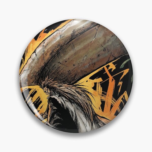 Item preview, Bleach Kenpachi Zaraki Spiky Black Hair Portrait designed and sold by Senpaiwaves.