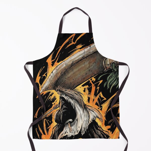 Item preview, Bleach Kenpachi Zaraki Spiky Black Hair Portrait designed and sold by Senpaiwaves.