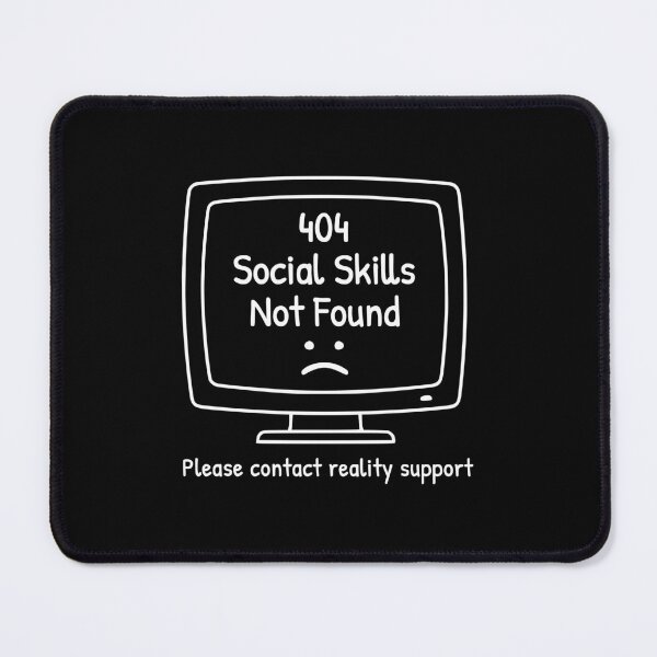 Item preview, 404 XKCD Style Minimal Humor Design designed and sold by AnnSign.