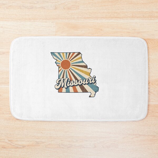 Item preview, Missouri Retro Sunset State Silhouette – Vintage Distressed Design designed and sold by Paper Drip.