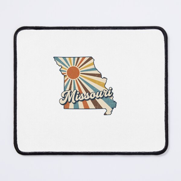 Item preview, Missouri Retro Sunset State Silhouette – Vintage Distressed Design designed and sold by Paper Drip.