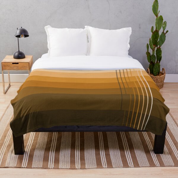 Aperçu de l'œuvre Un design simple décliné dans des nuances allant de l'orange au brun foncé. créée et vendue par Cherevan.