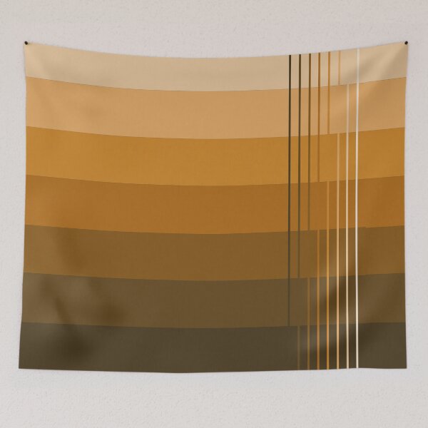 Item preview, Simple design from shades from orange to dark brown designed and sold by Cherevan.