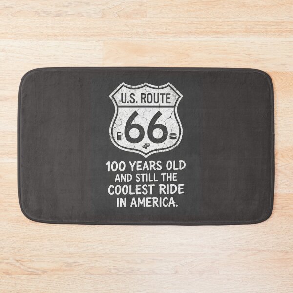 Item preview, Route 66 Shield T-Shirt | 100 Years Old Vintage Road Sign Tee designed and sold by LaModaLoKa01.