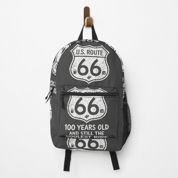 Item preview, Route 66 Shield T-Shirt | 100 Years Old Vintage Road Sign Tee designed and sold by LaModaLoKa01.