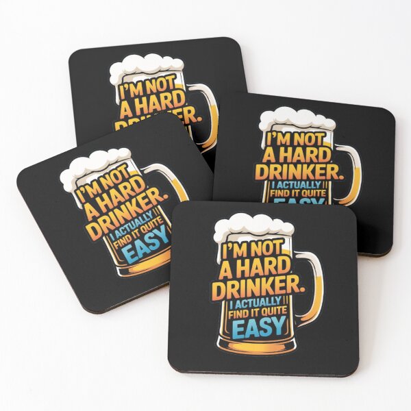 Item preview, Funny Beer Humor I'm not a hard drinker designed and sold by fantasticdesign.