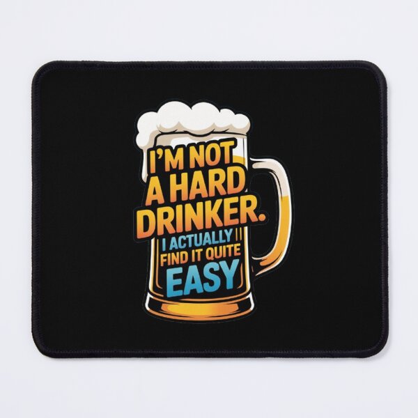 Item preview, Funny Beer Humor I'm not a hard drinker designed and sold by fantasticdesign.