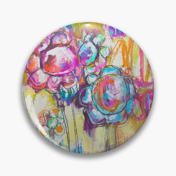 Item preview, Colorful Wildflower Garden Art Print, Cottagecore Floral Field, Joyful Nature Wall Decor, Kindness designed and sold by jacquelynmary.