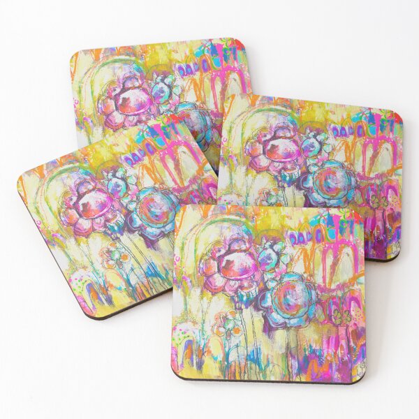 Item preview, Colorful Wildflower Garden Art Print, Cottagecore Floral Field, Joyful Nature Wall Decor, Kindness designed and sold by jacquelynmary.