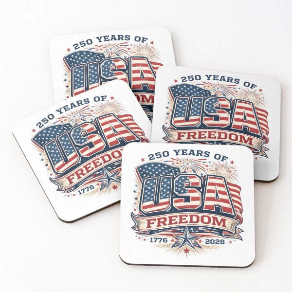 Item preview, USA Freedom 250 Years Patriotic Design 1776–2026, American Flag 4th of July Independence Celebration designed and sold by Polarisofficial.