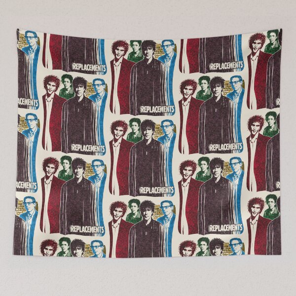 Item preview, The Replacements - 80s Rock Music Fan Art designed and sold by darklordpug.