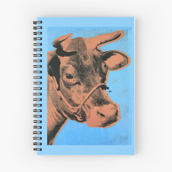 Item preview, Pop Art - Cow Brown Cyan designed and sold by ArtPlus+.