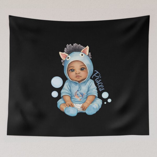 Item preview, Baby Pisces Zodiac – Cute Astrology Baby, Pisces Sign Gift designed and sold by Silaris Designs.