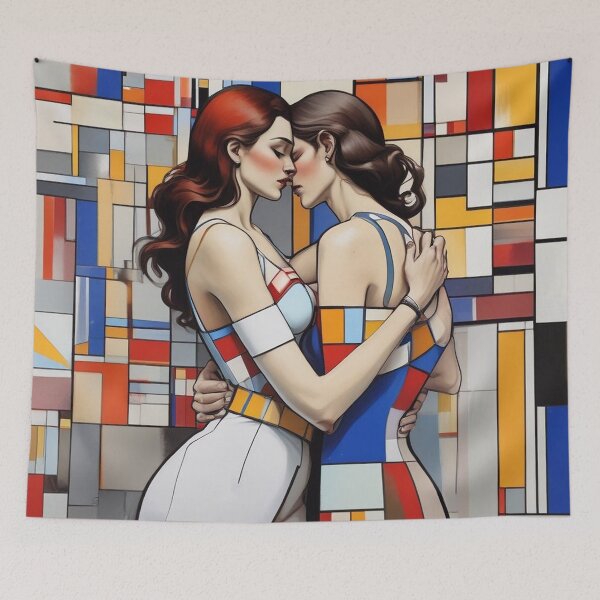 Item preview, Mujeres abrazando designed and sold by Terry Collett.