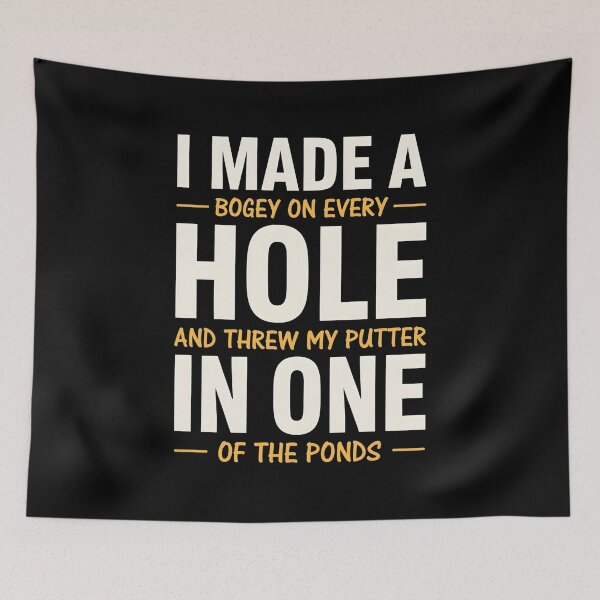 Item preview, Funny Golf Bogey Putter Pond Rage designed and sold by TshirtsOnline-.