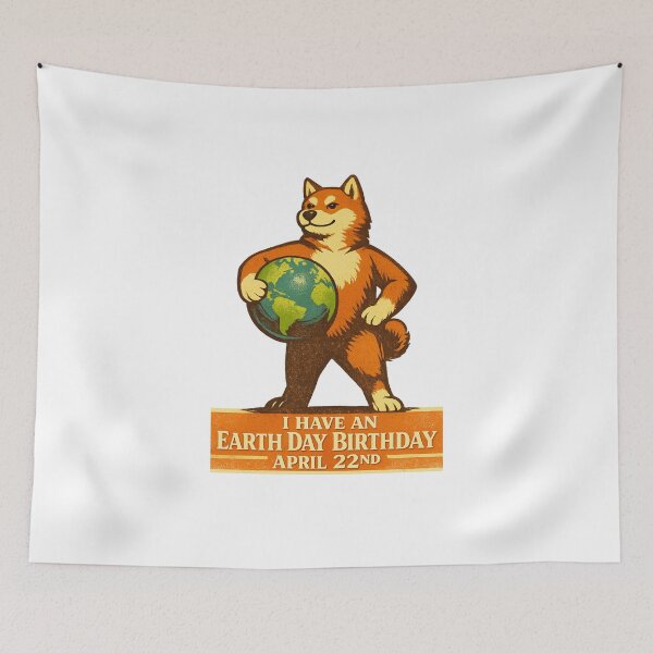Item preview, I Have An Earth Day Birthday April 22nd designed and sold by LuveraxArt.