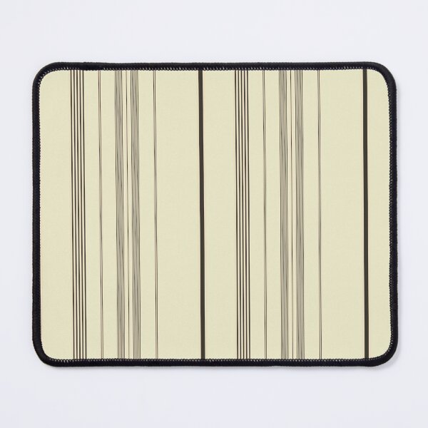 Item preview, Minimal Beige and Black Vertical Stripes – Subtle Elegant Modern Pattern designed and sold by WildHugeDot.