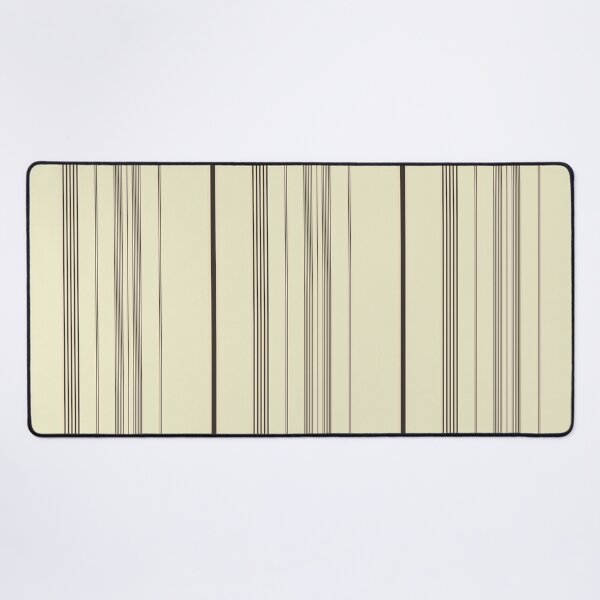 Item preview, Minimal Beige and Black Vertical Stripes – Subtle Elegant Modern Pattern designed and sold by WildHugeDot.
