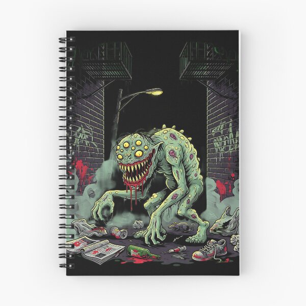 Item preview, Monstrous Alley Creature Horror designed and sold by Chaotic Cuties.