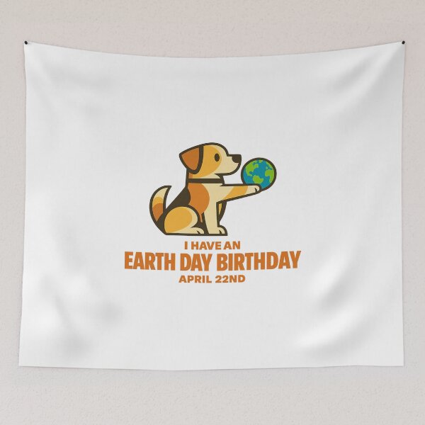 Item preview, I Have An Earth Day Birthday April 22nd designed and sold by LuveraxArt.