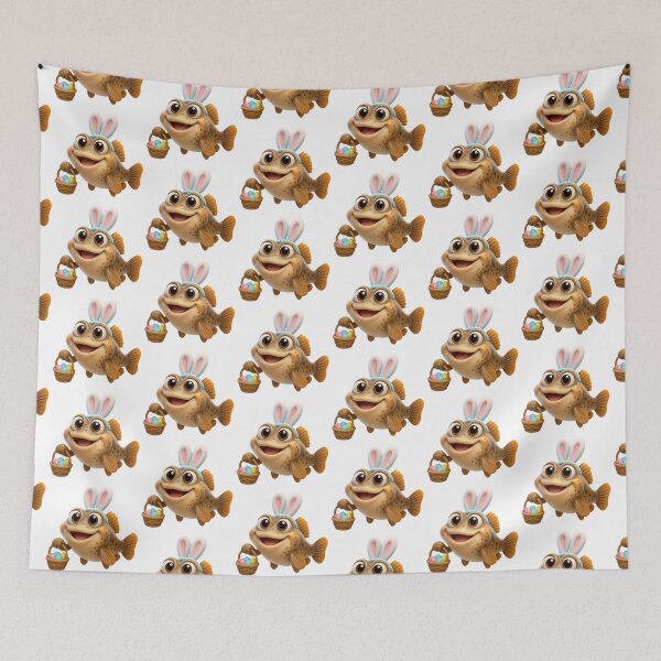 Item preview, Easter Mudskipper Fish designed and sold by Sillytoe.