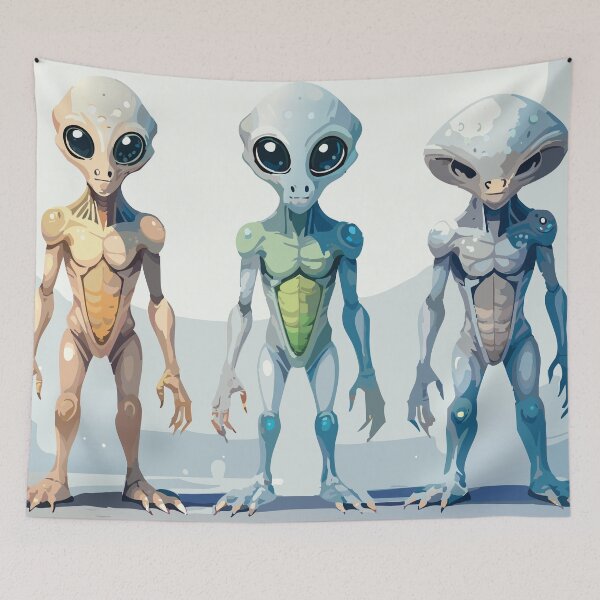 Item preview, Galactic Trio - Extraterrestrial Connection designed and sold by GBD888.