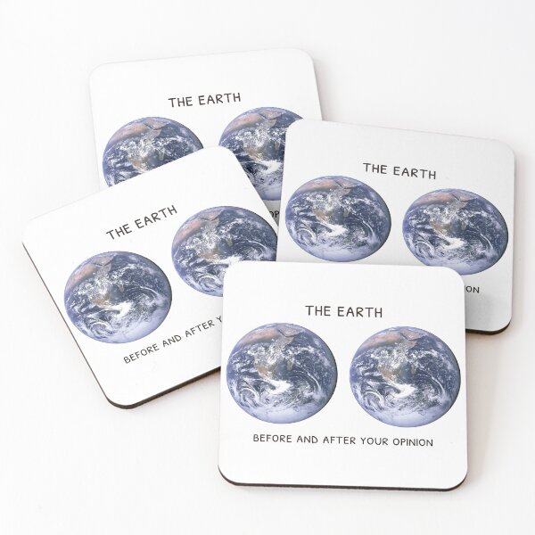 Item preview, The Earth Before And After Your Opinion designed and sold by aurora-borealis.