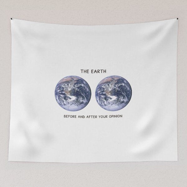 Item preview, The Earth Before And After Your Opinion designed and sold by aurora-borealis.