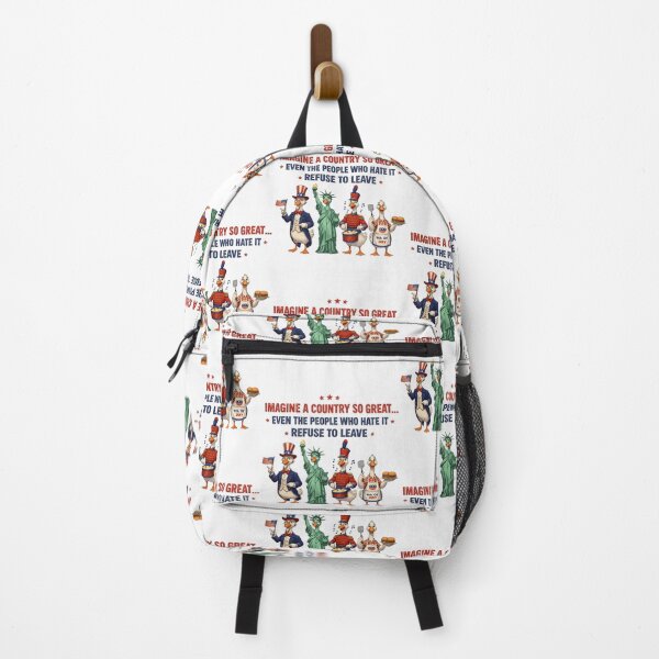 Item preview, Imagine A Country So Great - Funny Patriotic Ducks USA designed and sold by Ali-printshop.