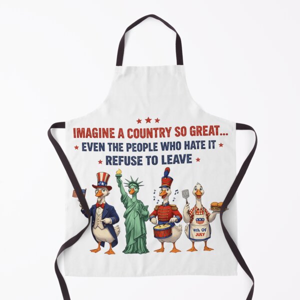 Item preview, Imagine A Country So Great - Funny Patriotic Ducks USA designed and sold by Ali-printshop.