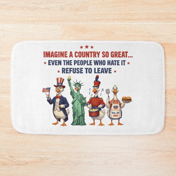 Item preview, Imagine A Country So Great - Funny Patriotic Ducks USA designed and sold by Ali-printshop.