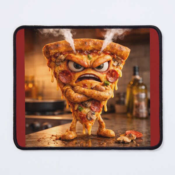 Item preview, Angry Pizzaa designed and sold by AwesomeDigiShop.