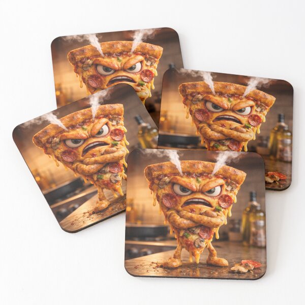 Item preview, Angry Pizzaa designed and sold by AwesomeDigiShop.
