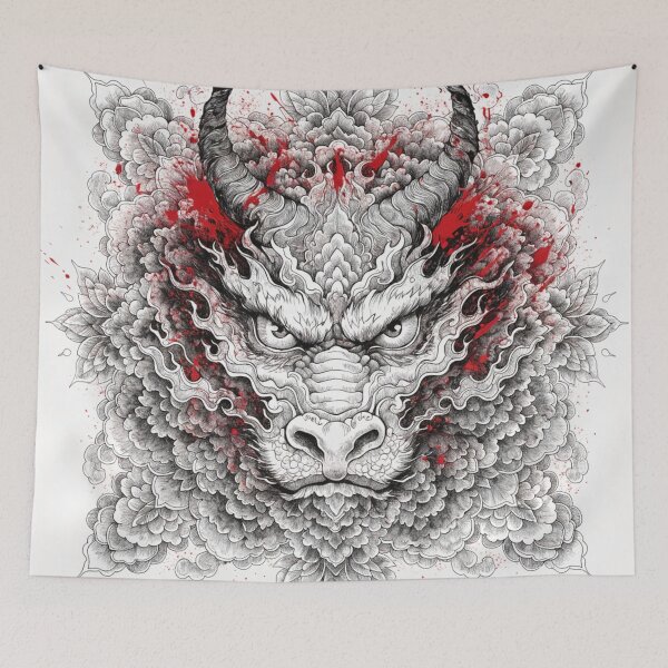 Item preview, Dragon mandala - exotic and exclusive designed and sold by Anime9122.