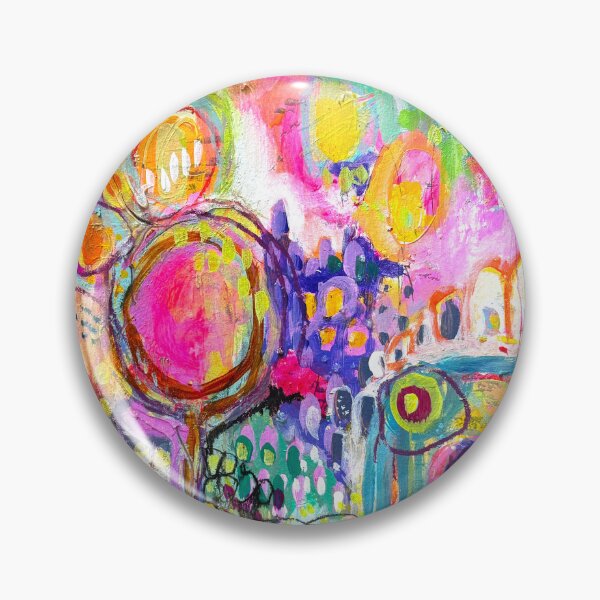 Item preview, Colorful Wildflower Garden Art Print, Cottagecore Floral Field, Joyful Nature Wall Decor, Bright Stickers, Artist designed and sold by jacquelynmary.