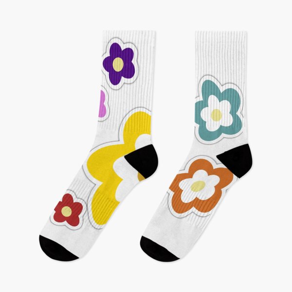 Item preview, colorful flower sticker pack . designed and sold by rodiastore.