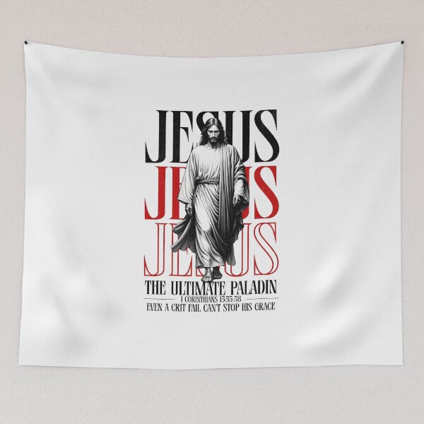 Item preview, Jesus: The Ultimate Paladin designed and sold by AlmightyWraithCreations.