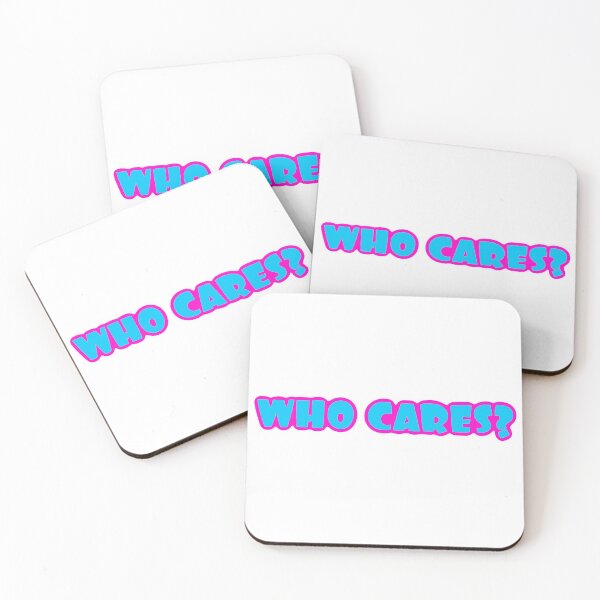 Item preview, Who Cares? designed and sold by Miscelenious.