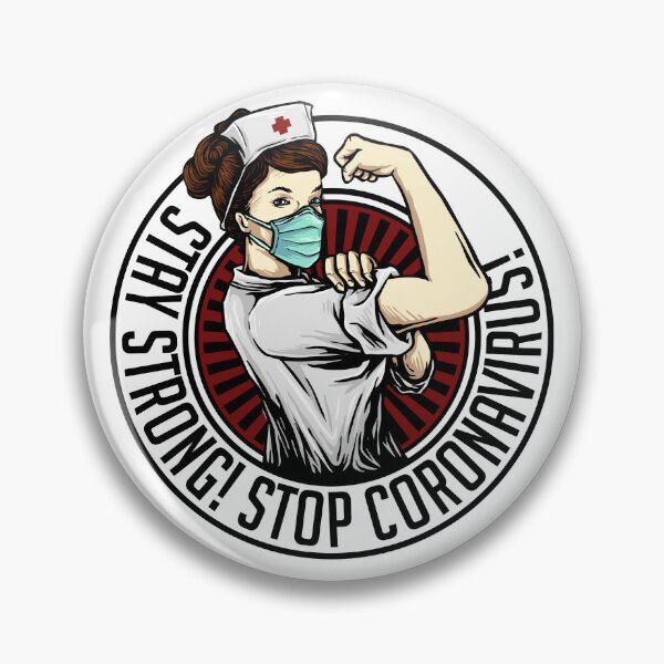 Artikelvorschau, Bleibt stark! Stoppt das Coronavirus! entworfen und verkauft von MKDSN.