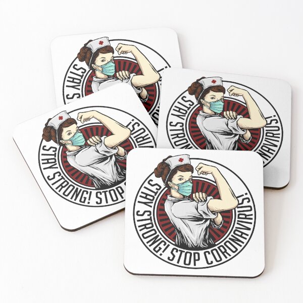 Item preview, Stay Strong! Stop Coronavirus! designed and sold by MKDSN.