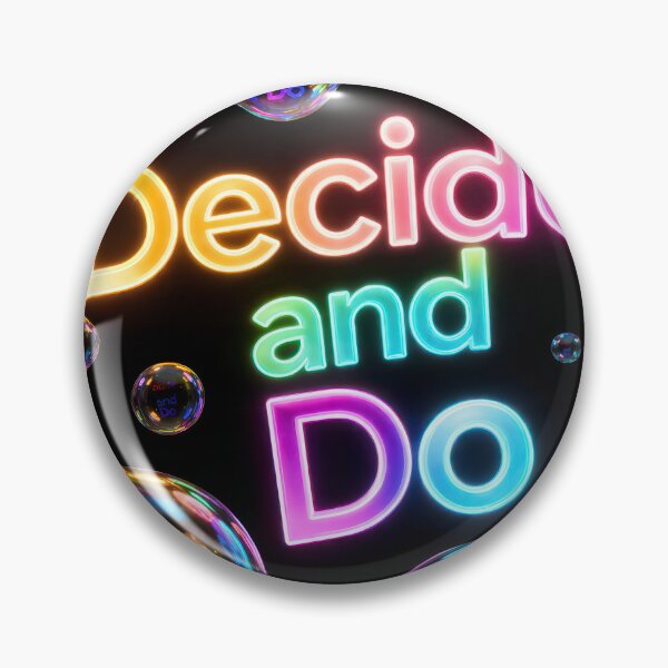 Item preview, Neon Bubbles with Motivational Quote designed and sold by Maria Dryfhout.