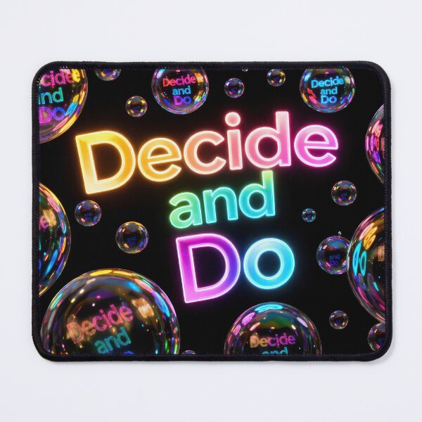 Item preview, Neon Bubbles with Motivational Quote designed and sold by Maria Dryfhout.