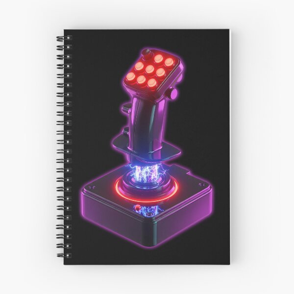 Item preview, Cyber Cockpit Flight Stick Neon designed and sold by powersunlight.