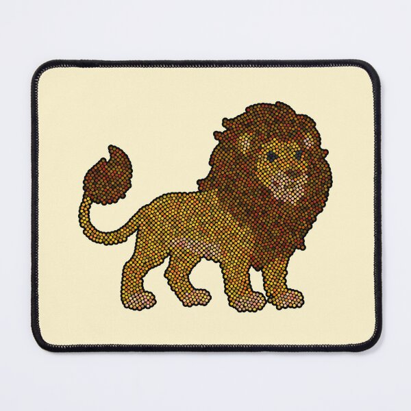 Item preview, Lion Dot Art Mosaic designed and sold by MSBM Designs.